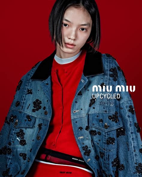 is miu miu sustainable|michael miu upcycled.